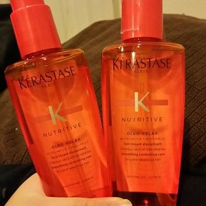 2 bottles Kerastase Oleo Relax Serum